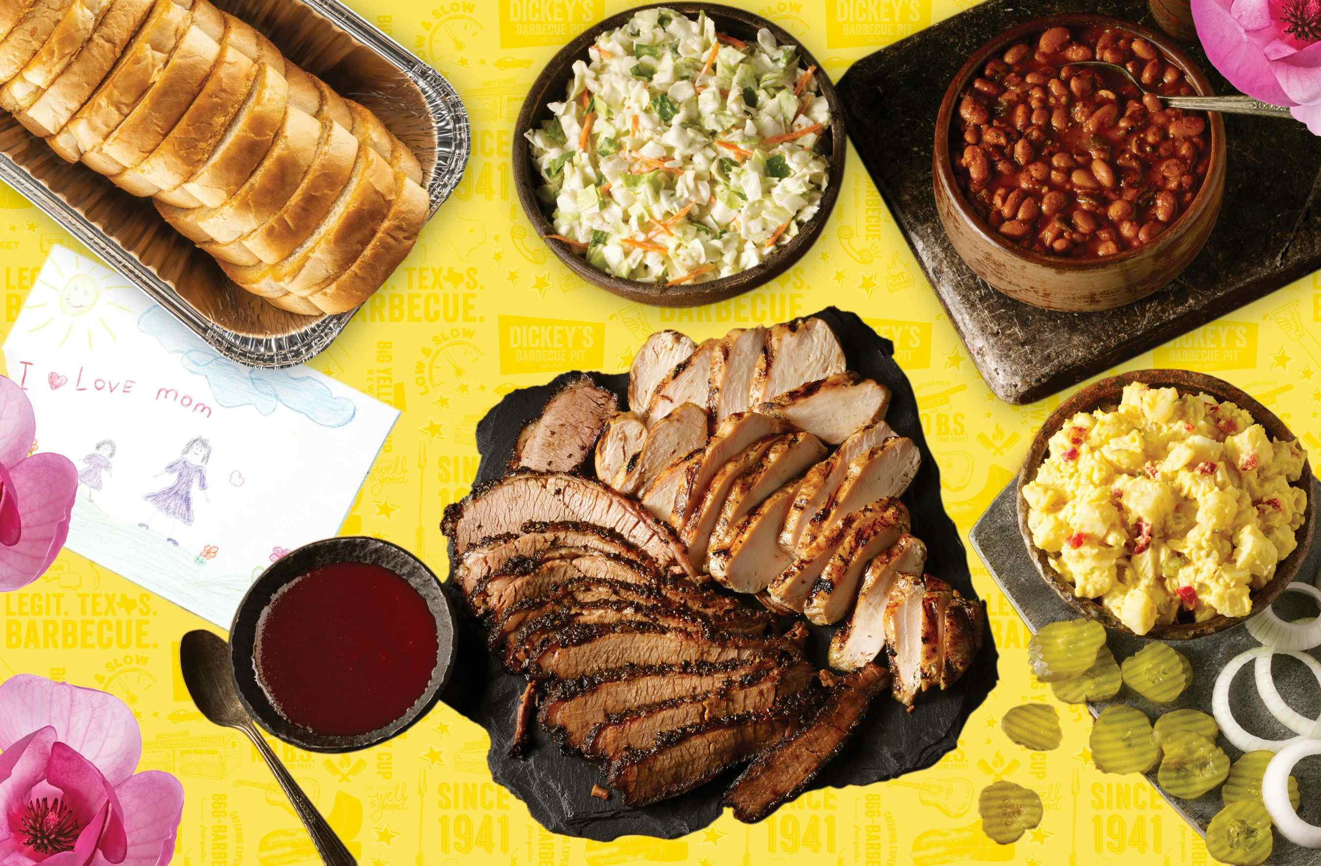 Kids Eat Free on Mother’s Day at Dickey’s Barbecue Pit