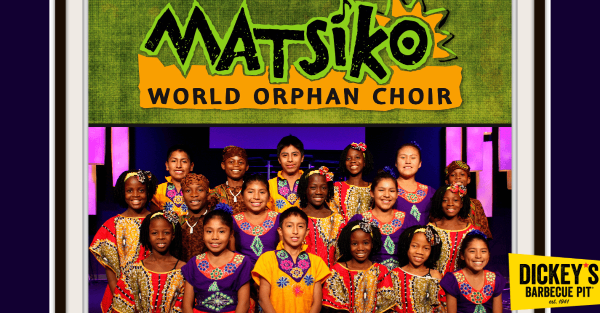 Benefit Concert at Dickey’s Westminster with Matsiko Choir Apr 18 