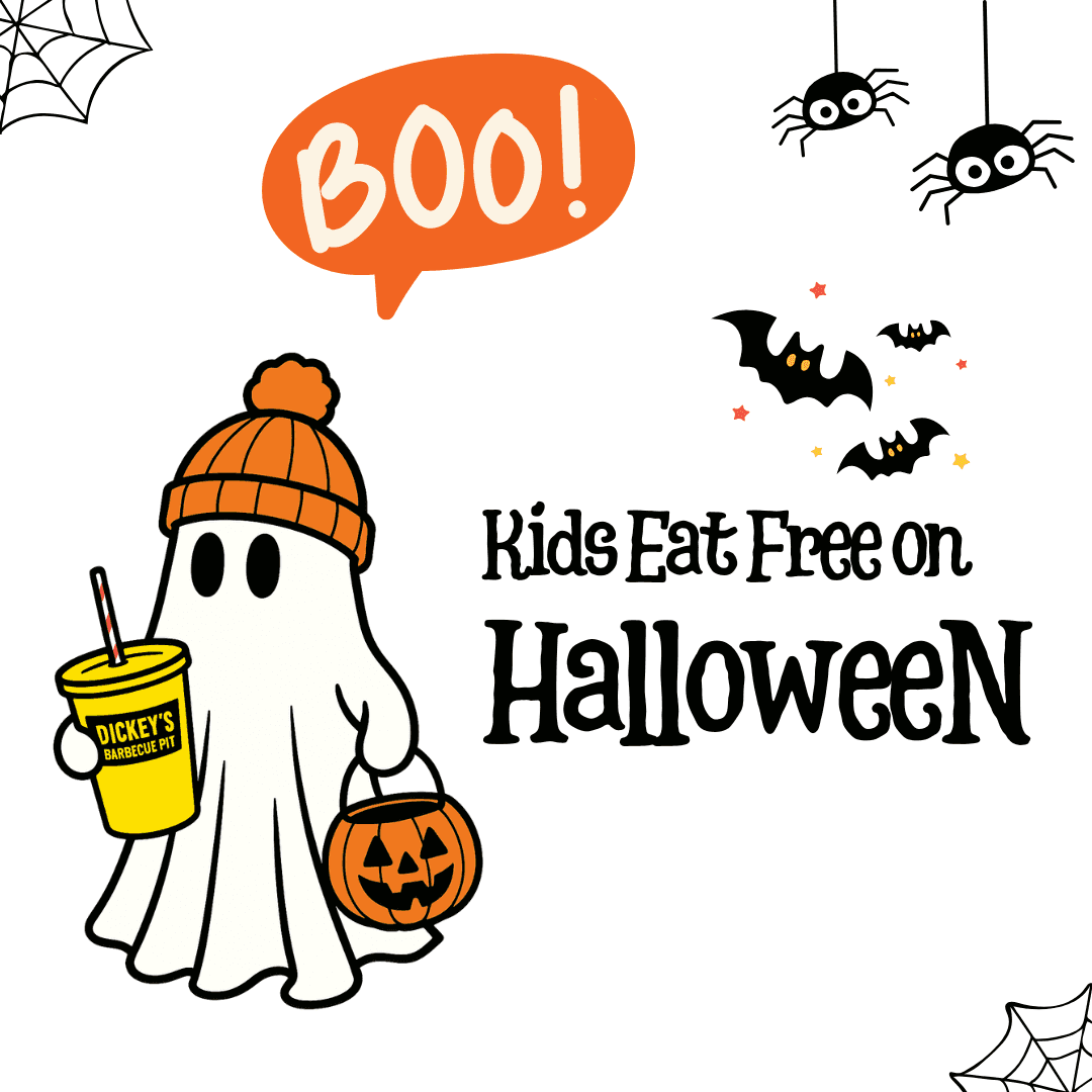 No Tricks, Just Treats: Kids Eat Free This Halloween at Dickey’s 