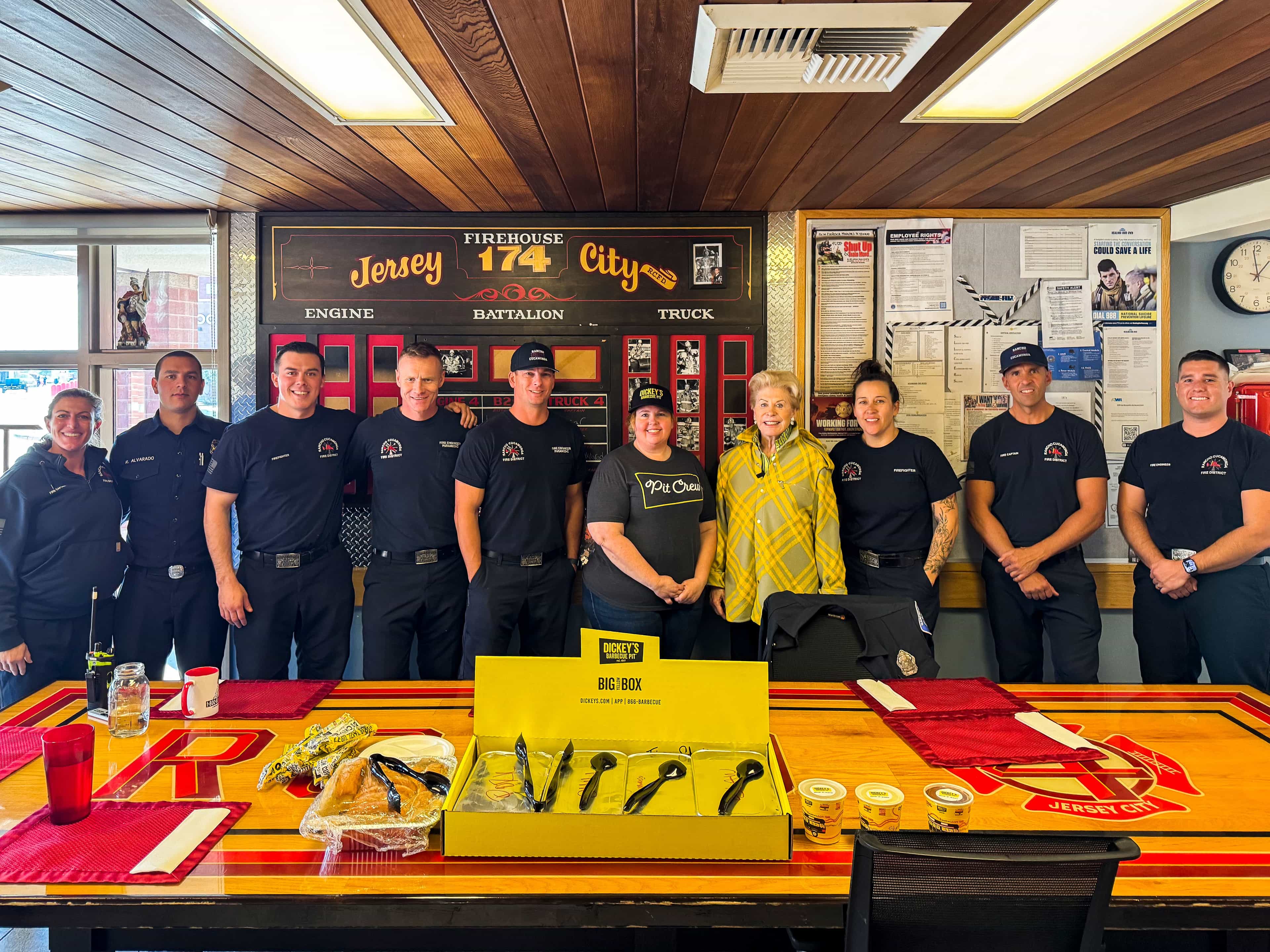 Tribute to California Firefighters from Dickey’s Barbecue Partners