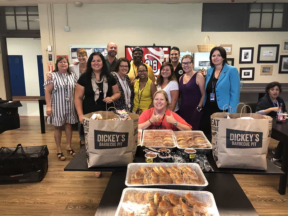 Dickey’s Delivers Thousands of Sandwiches to Teachers Nationwide