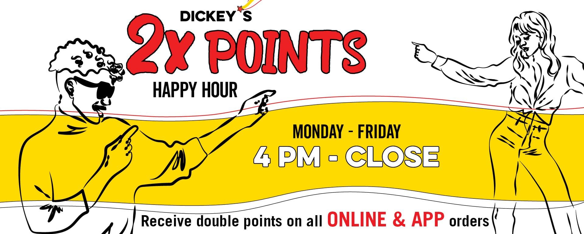 2x Points Happy Hour