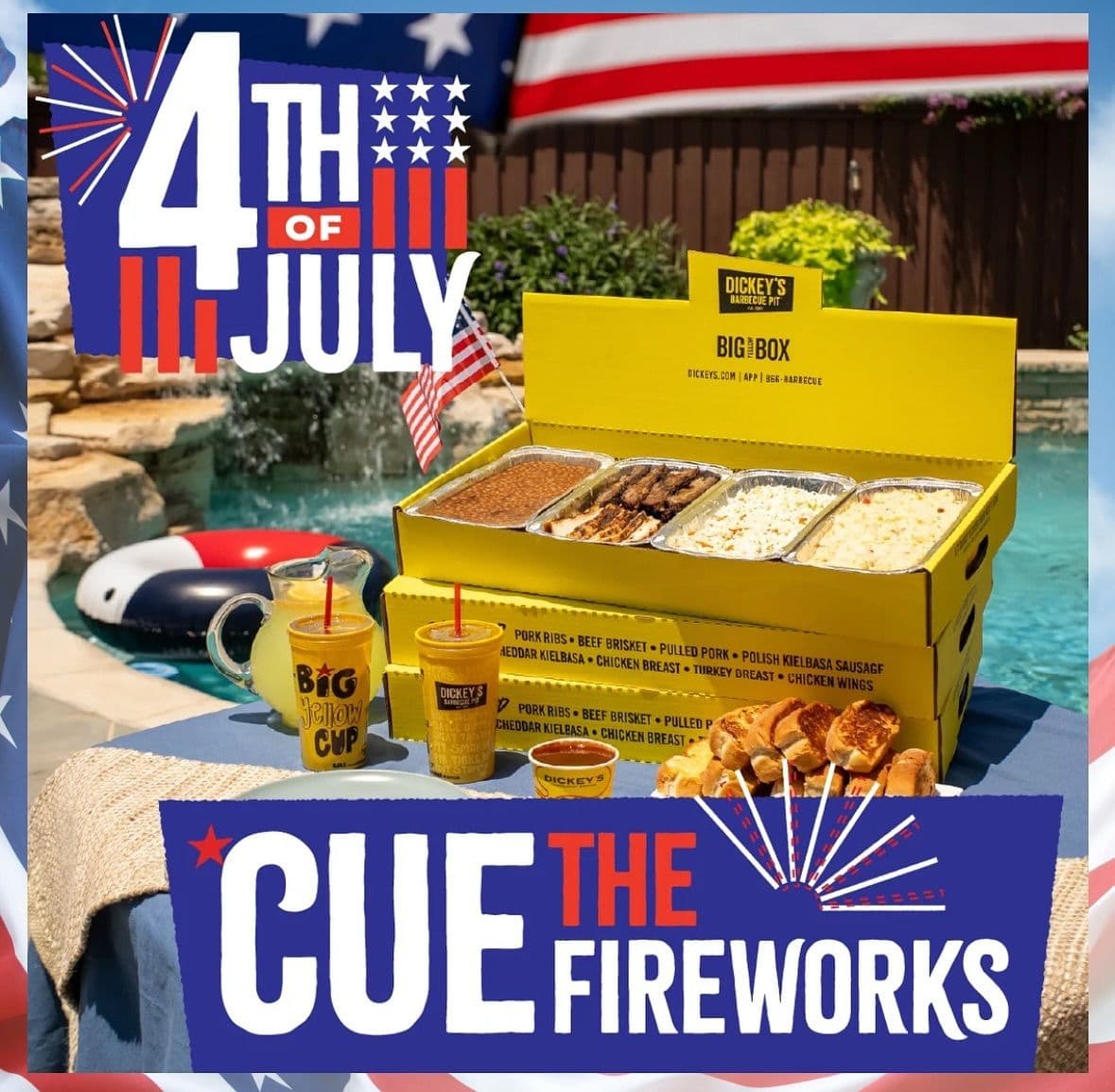 Celebrate the 4th of July with Big Savings at Dickey’s Barbecue Pit