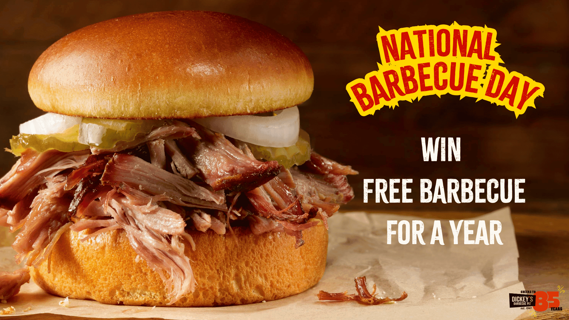 National Barbecue Day - Free Barbecue for a Year Sweepstakes Official Rules