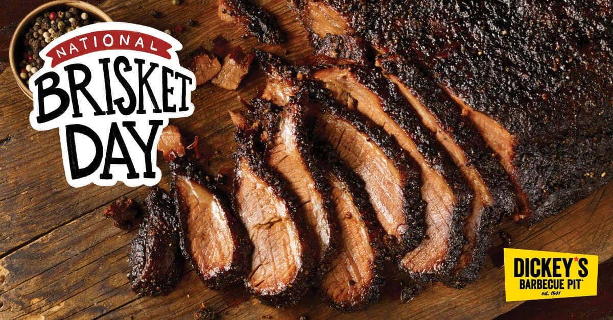 $5 Brisket Sandwich + Free Side for Rewards Members Today Only 