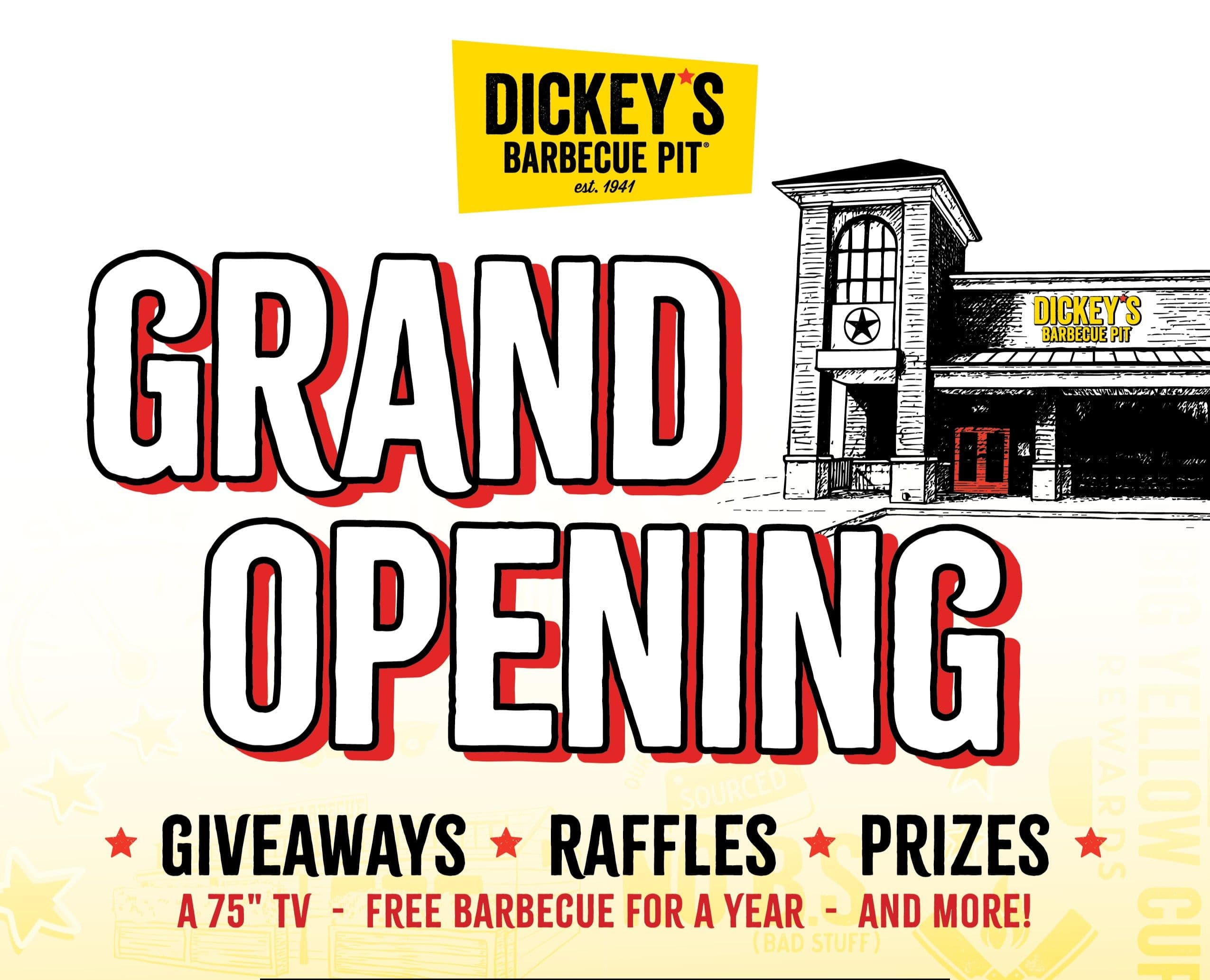 Dickey’s Barbecue Pit Hosts Grand Opening Celebration in Bedford Nov. 15 