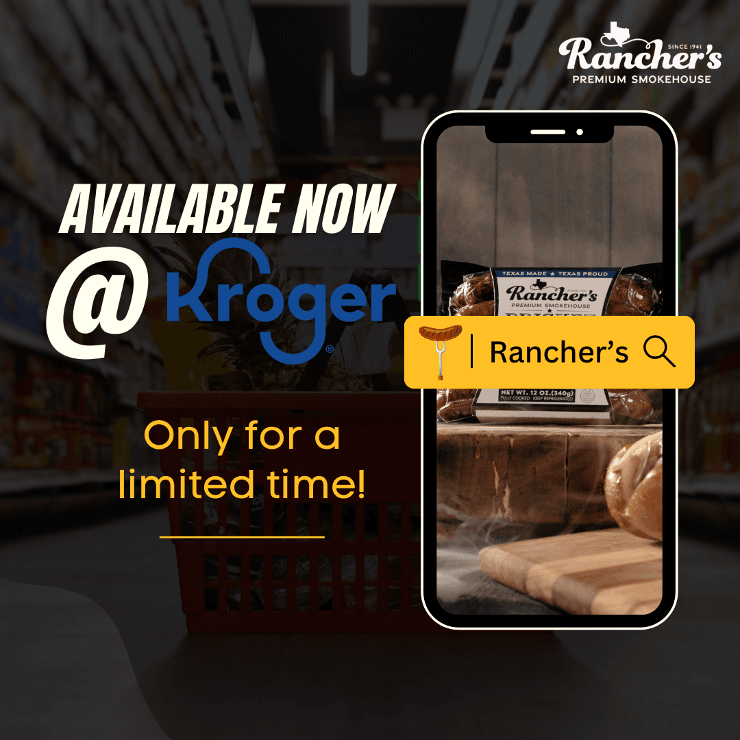 Rancher’s Smokehouse Sausage Launching at Kroger DFW