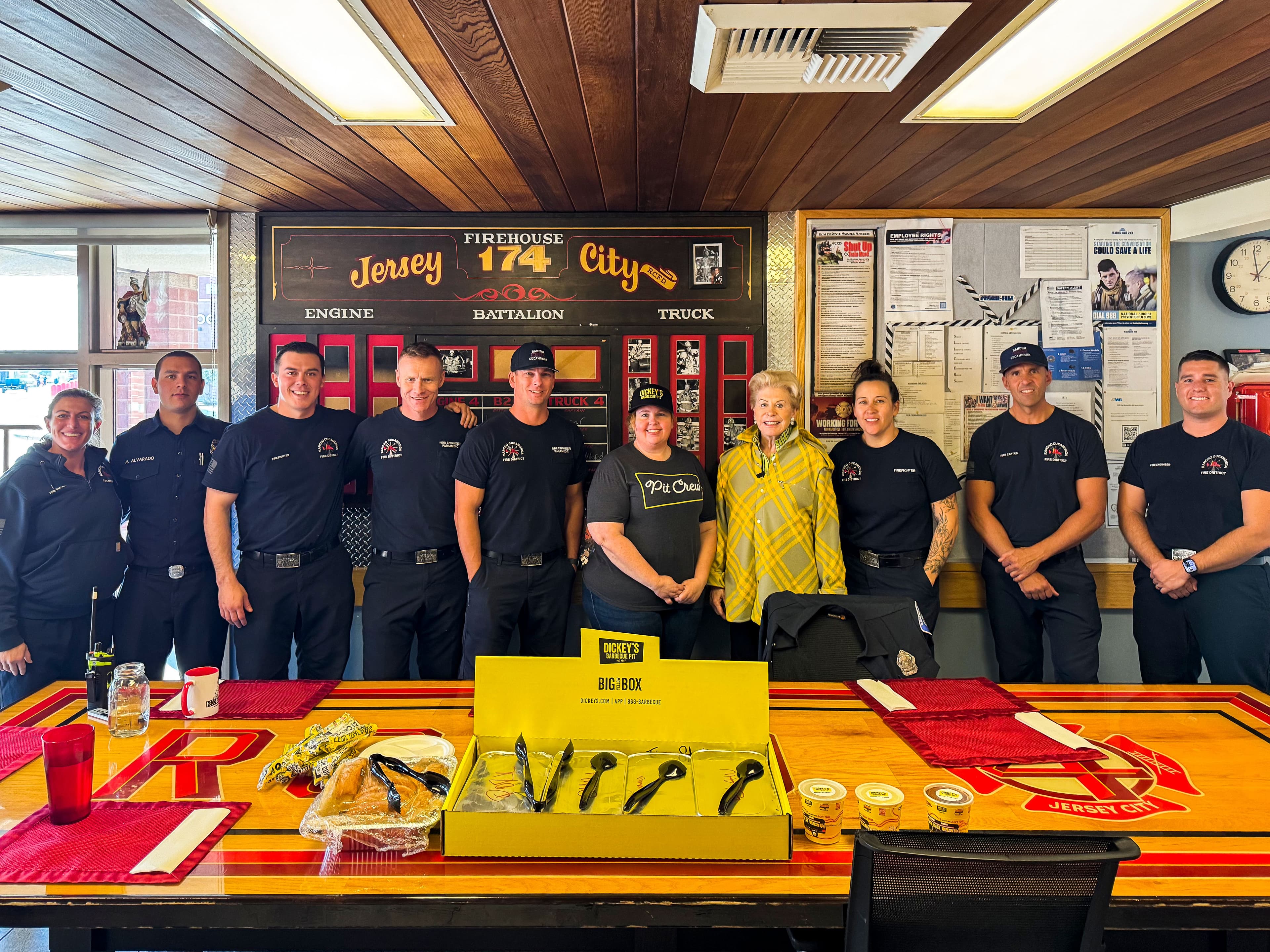 Tribute to California Firefighters from Dickey’s Barbecue Partners