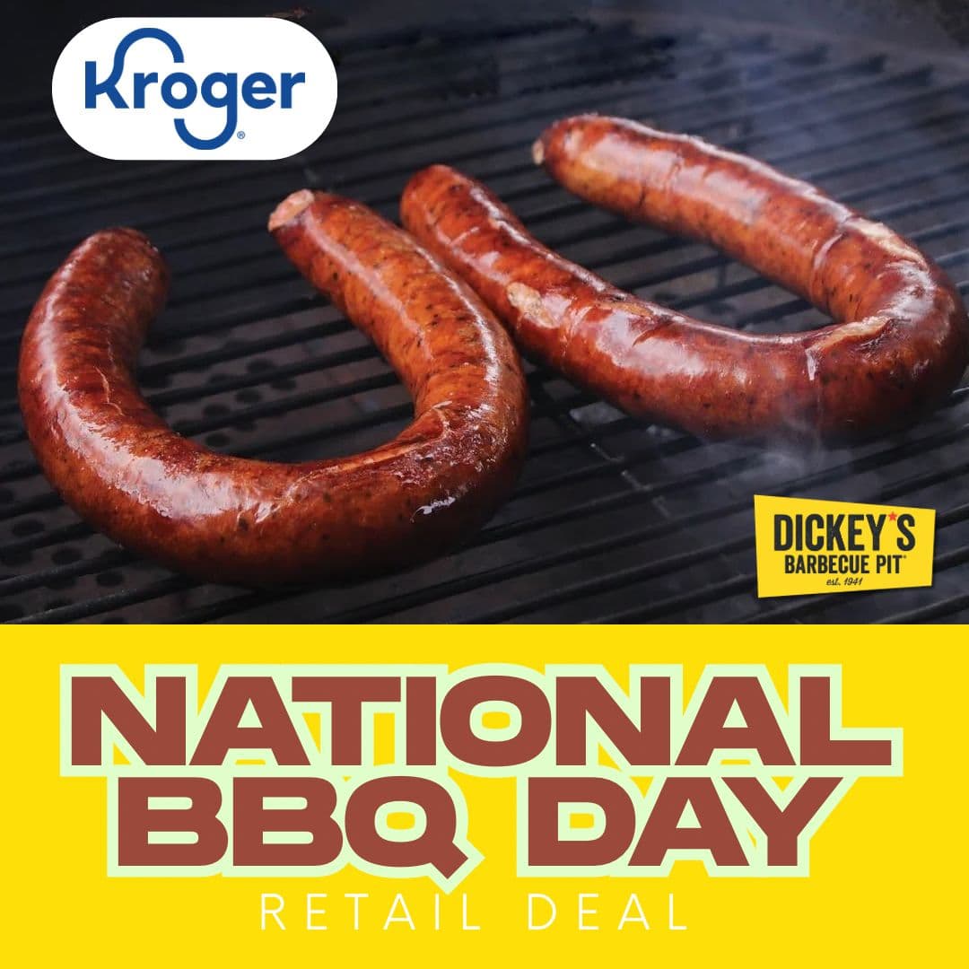 Dickey’s Celebrates BBQ Month with $3.99 Sausages at Kroger 