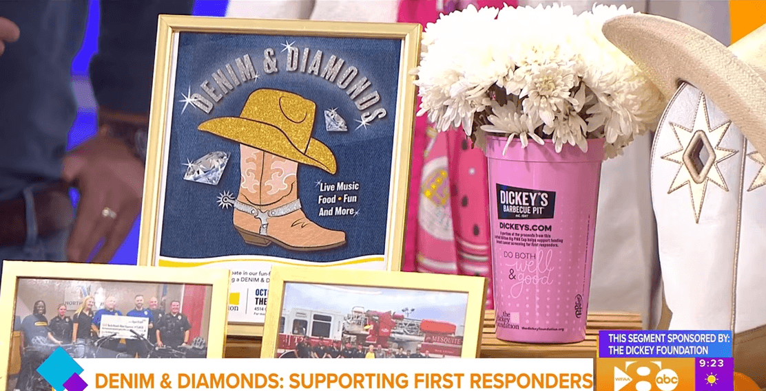 Supporting Heroes: Dickey’s Denim & Diamonds Event