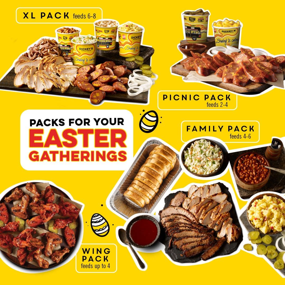 Dickey’s Barbecue Pit Featured in Sporked’s Easter Deals Guide