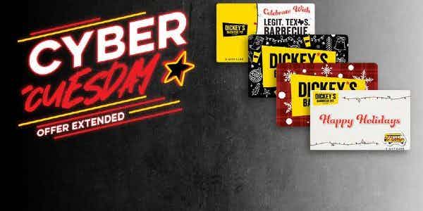 Dickey’s Barbecue Pit Cooks Up Can’t-Miss Cyber Monday Deal