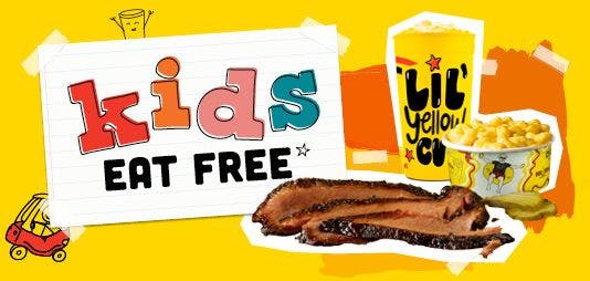 Celebrate 2023 at Dickey’s Barbecue Pit with Kids Eat Free