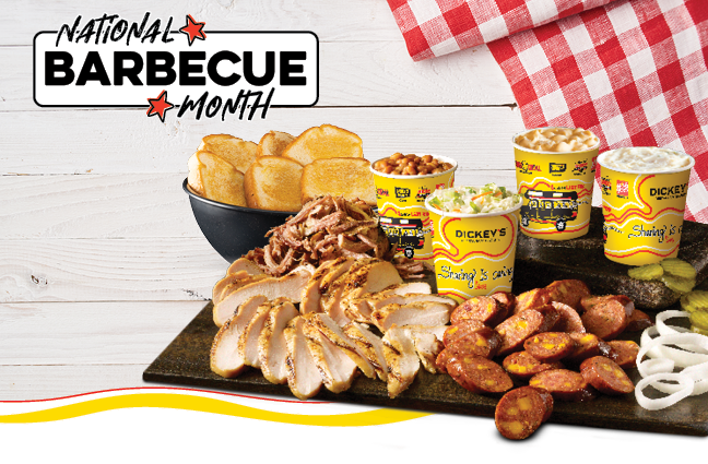 Cue’ National Barbecue Month with Dickey’s Barbecue Pit