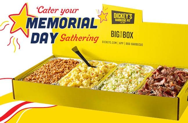 Dickey’s Barbecue Pit Gives Back for Memorial Day
