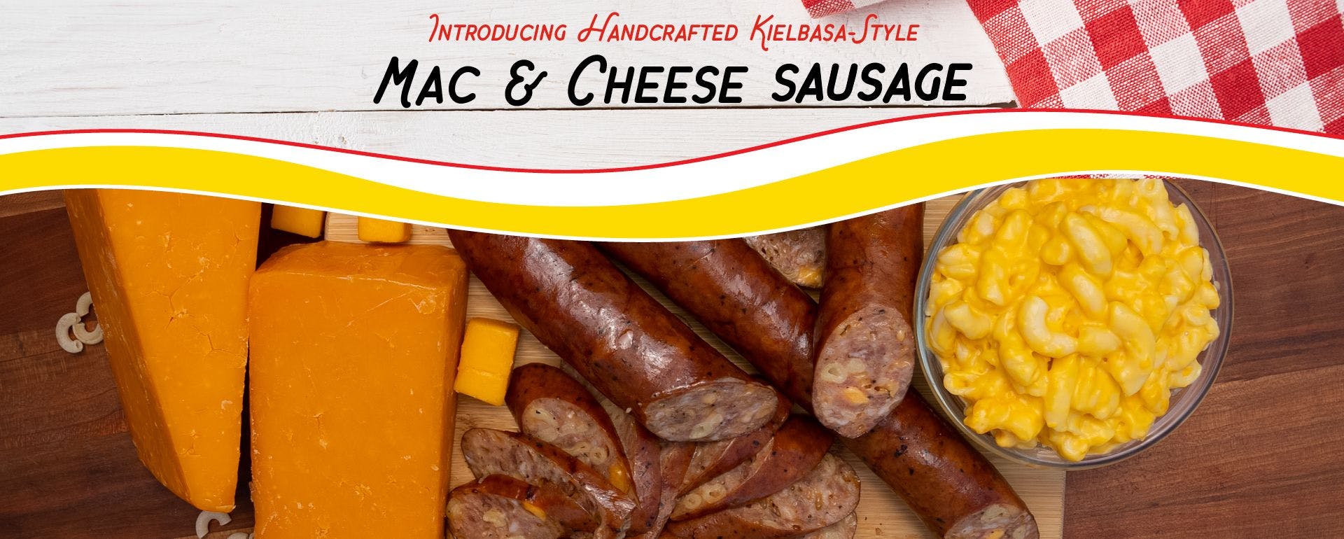 Mac & Cheese Sausage