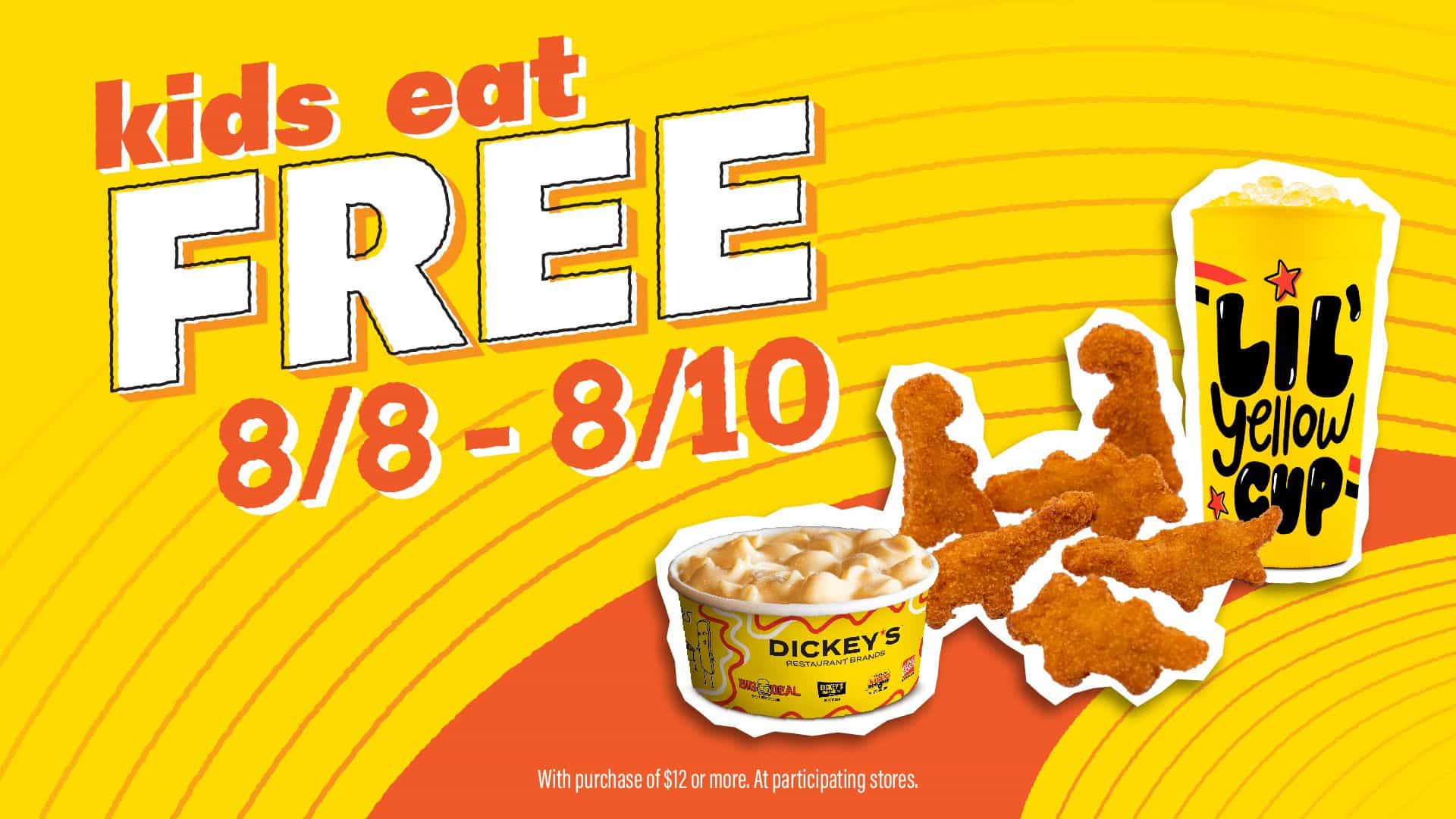 Kids Eat Free at Dickey’s During Texas Tax Free Weekend