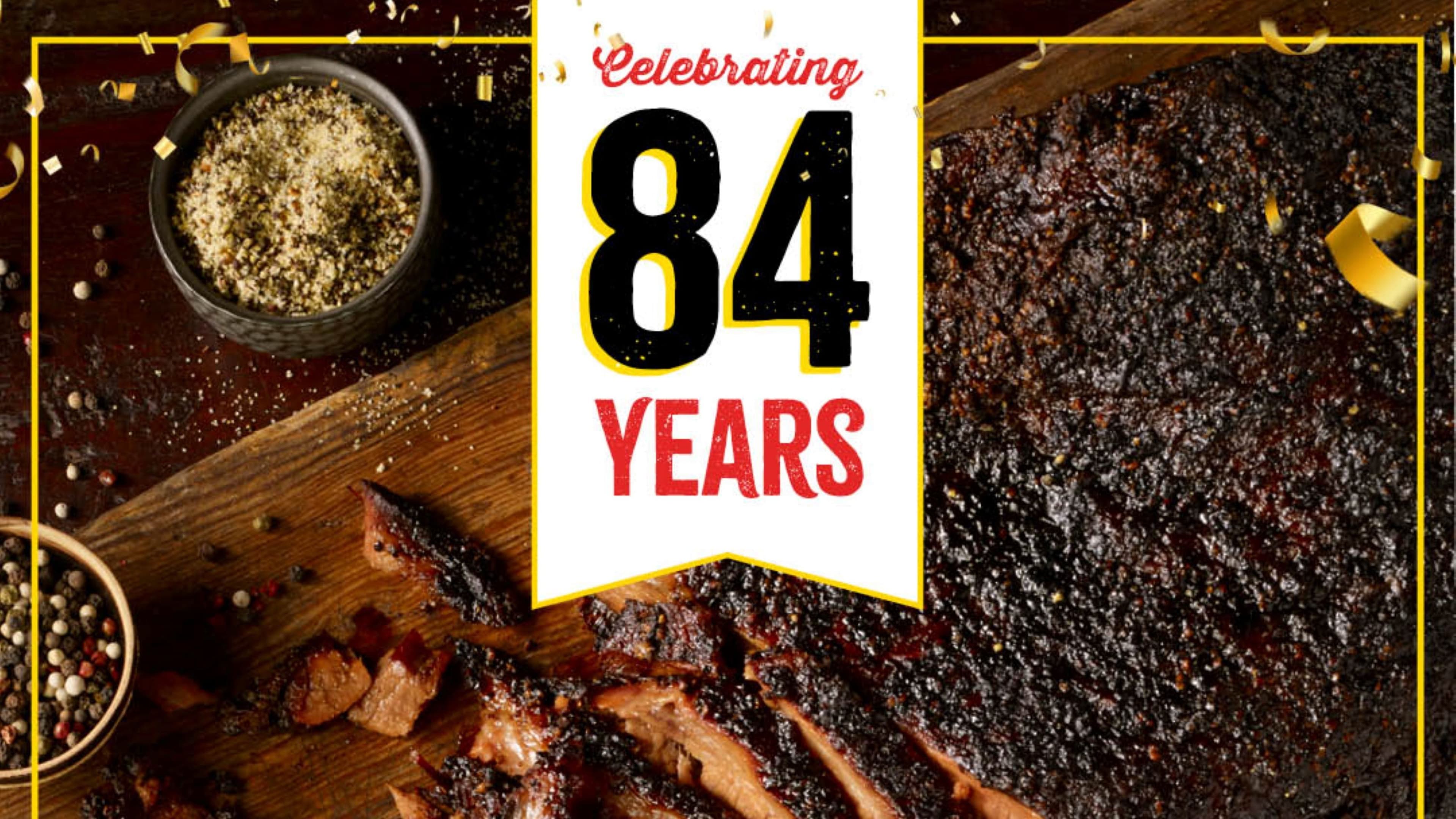 Dickey’s Barbecue Turns 84 and the Celebration is Smoking Hot