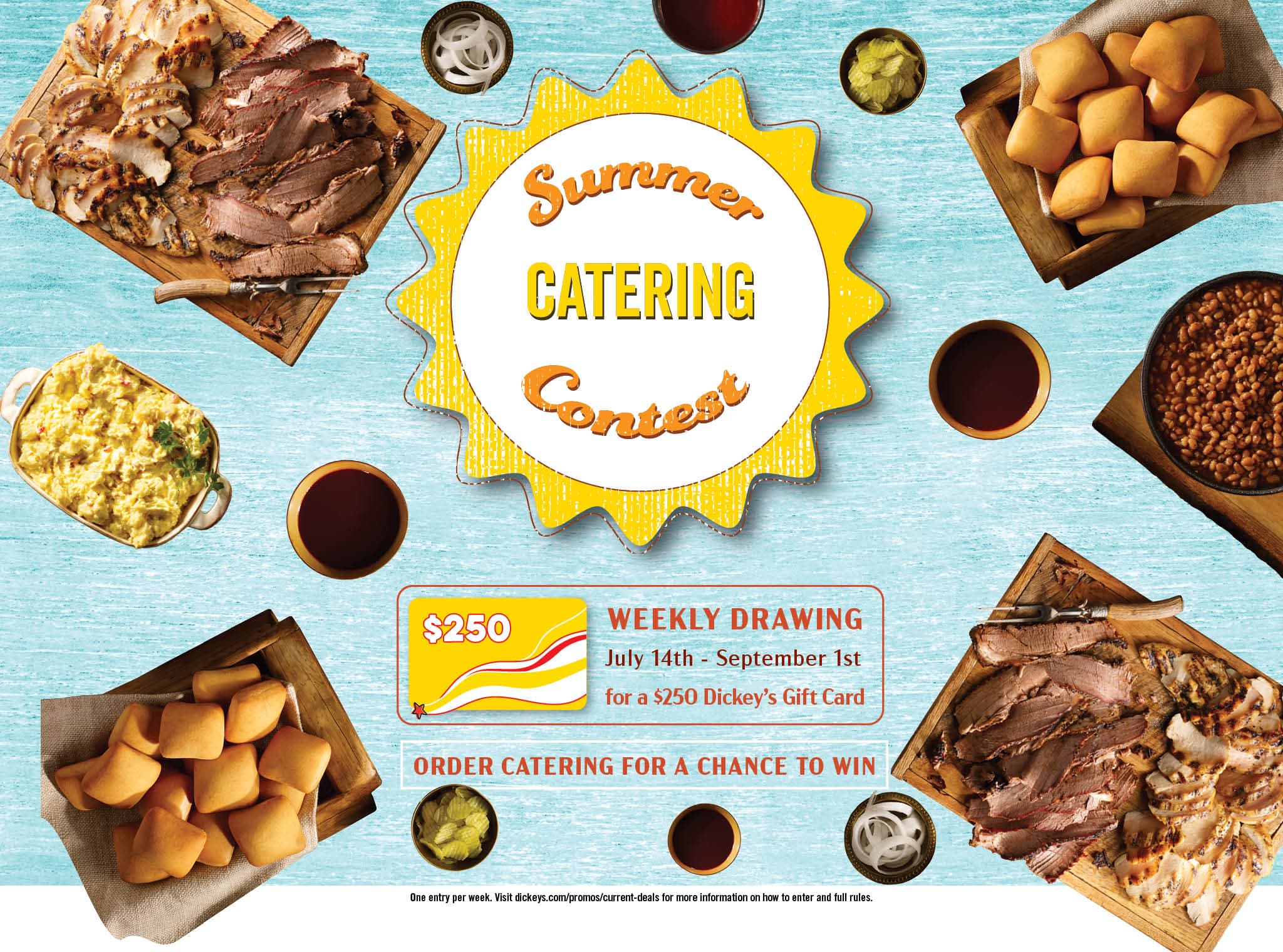 Dickey’s Barbecue Pit Offers a Weekly Catering Giveaway
