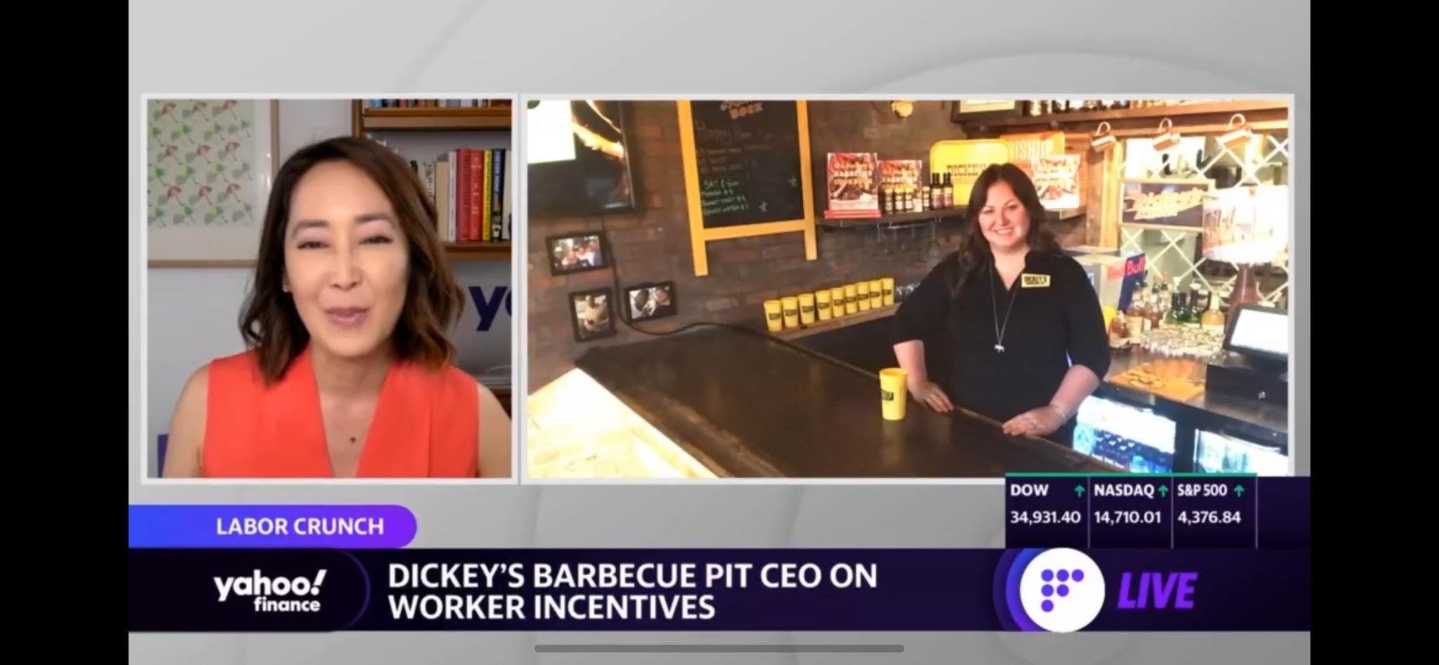 Labor Shortage Putting an 'incredible strain' on Business: Dickey's Barbecue Pit CEO 