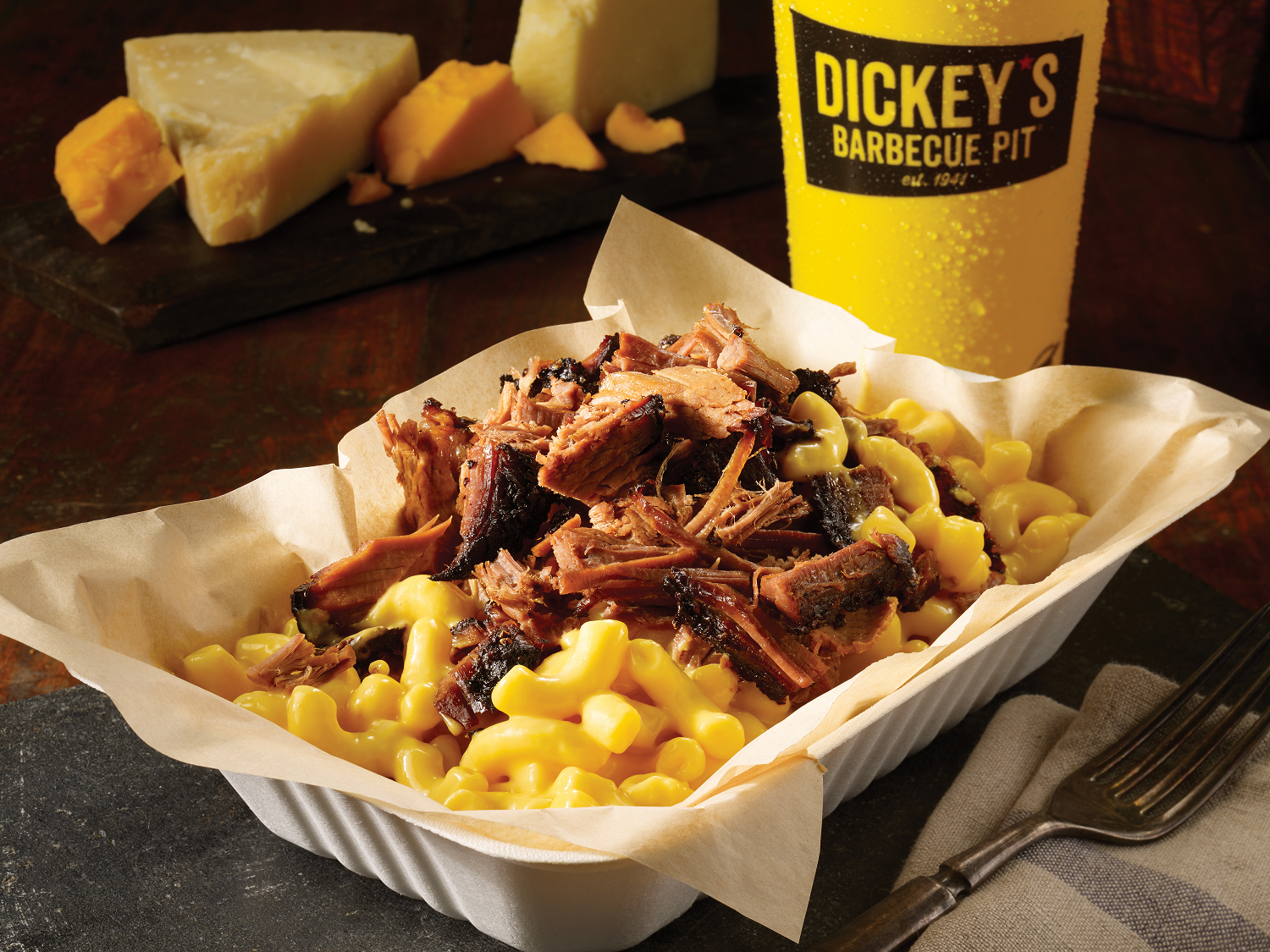 Celebrate National Mac and Cheese Day with Legit. Texas. Barbecue.™ at Dickey’s 