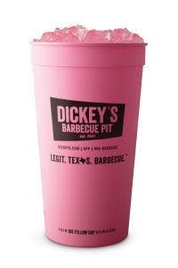 Pink Big Yellow Cup for Breast Cancer Awareness