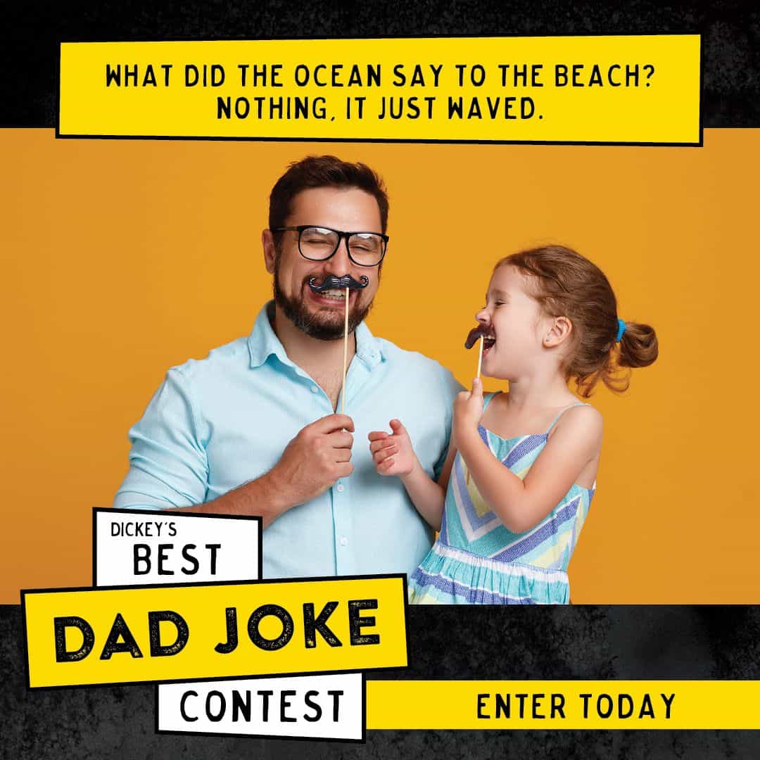 Dickey’s Hosts Best Dad Joke Contest for Father’s Day
