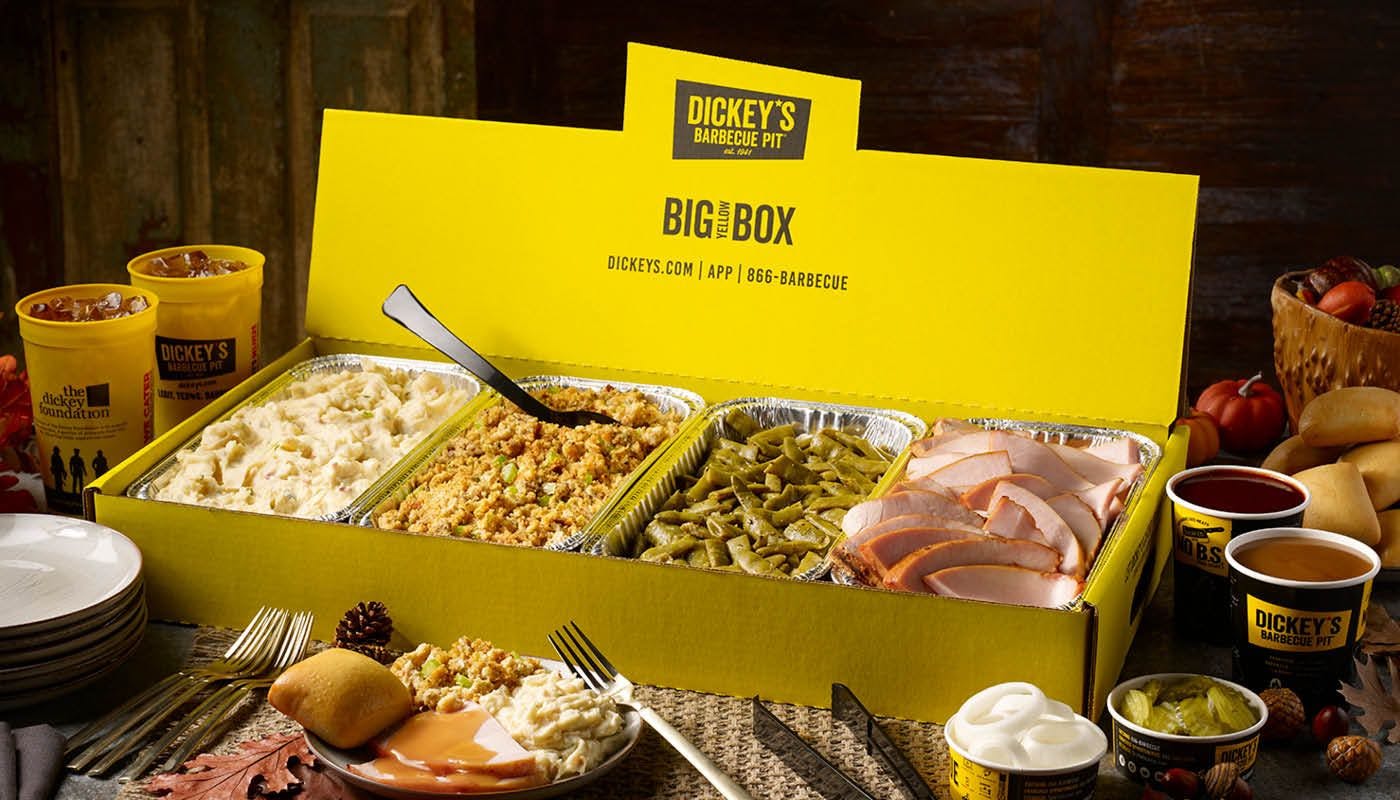Celebrate Thanksgiving with Dickey’s Barbecue Pit’s Holiday Feasts