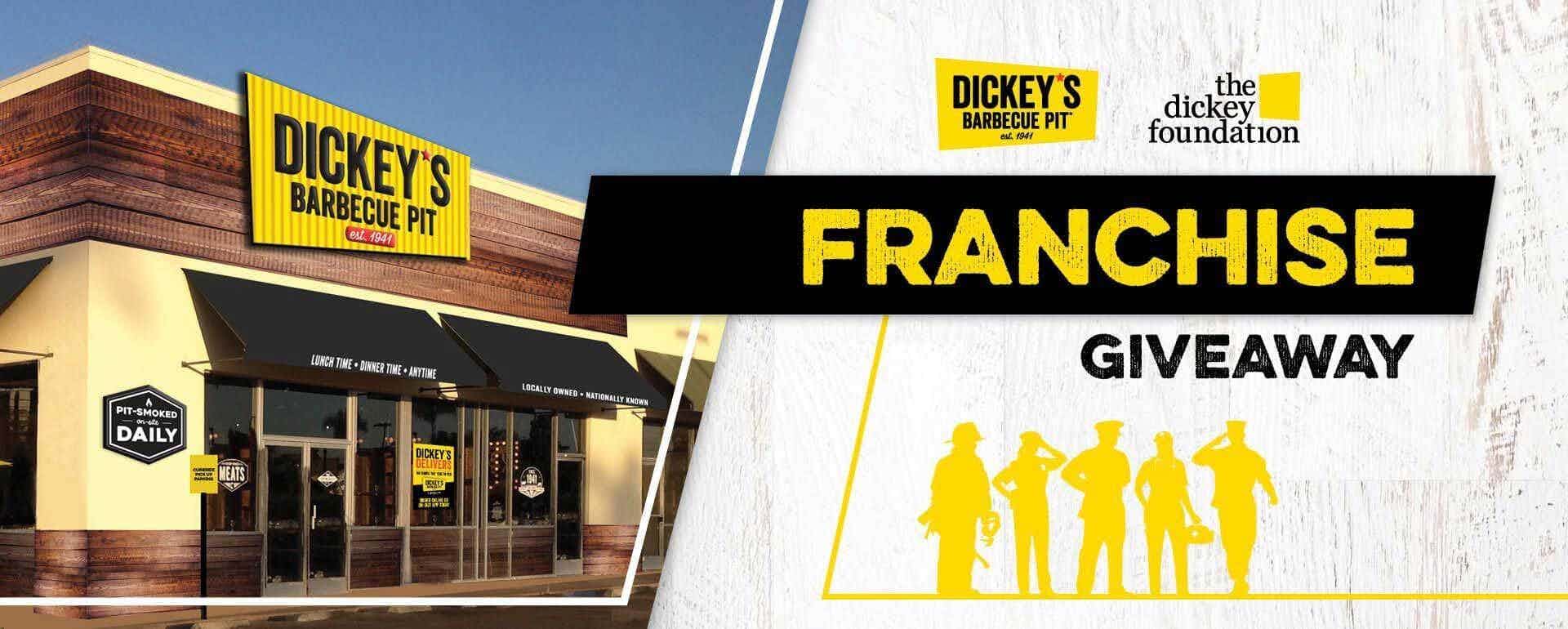 Be Your Own Pit Boss! Dickey’s Barbecue Pit Announces Franchise Fee Giveaway For First Responders, Active Military, and Veterans