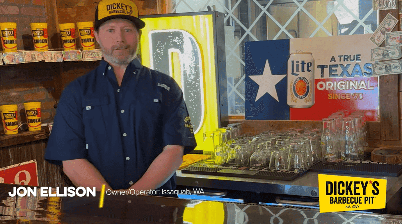 Meet Jon: The Man Behind Dickey's Barbecue Pit in Issaquah