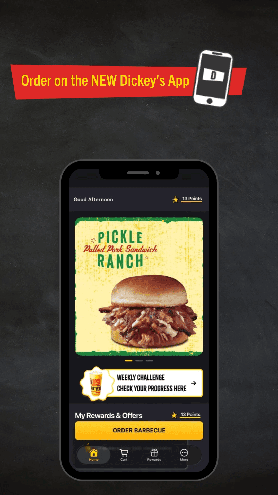 Dickey’s Launches Mobile Games to Engage Next Generation of Fans