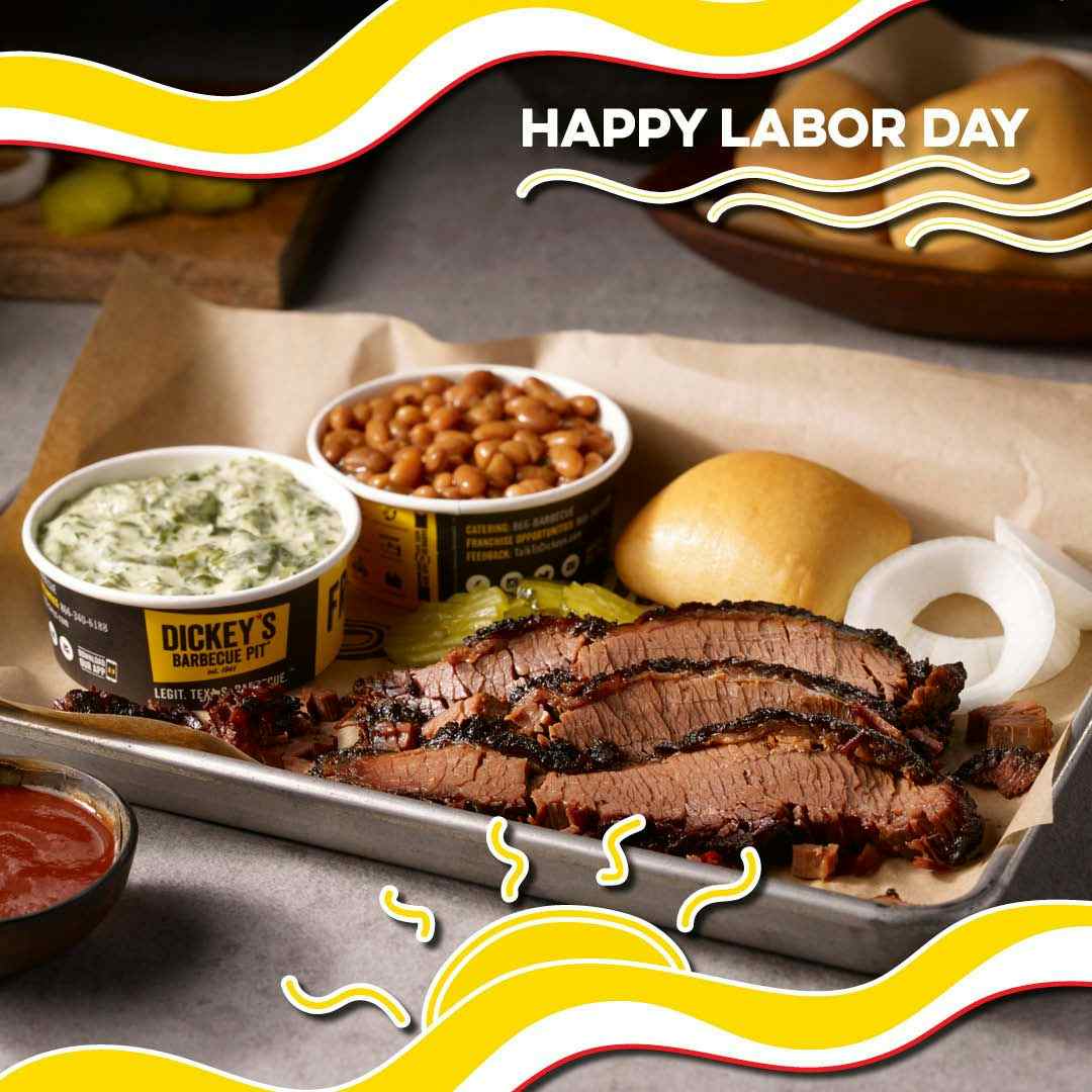 Celebrate Labor Day with Dickey’s Legit. Texas. Barbecue.™