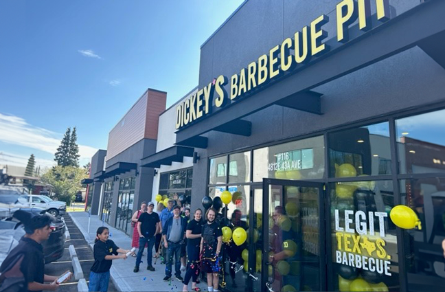 Dickey's Barbecue Pit opens new store in Leduc, Alberta 
