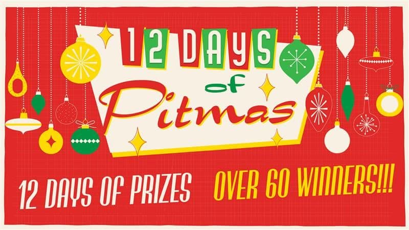 12 Days of Pitmas Sweepstakes Official Rules