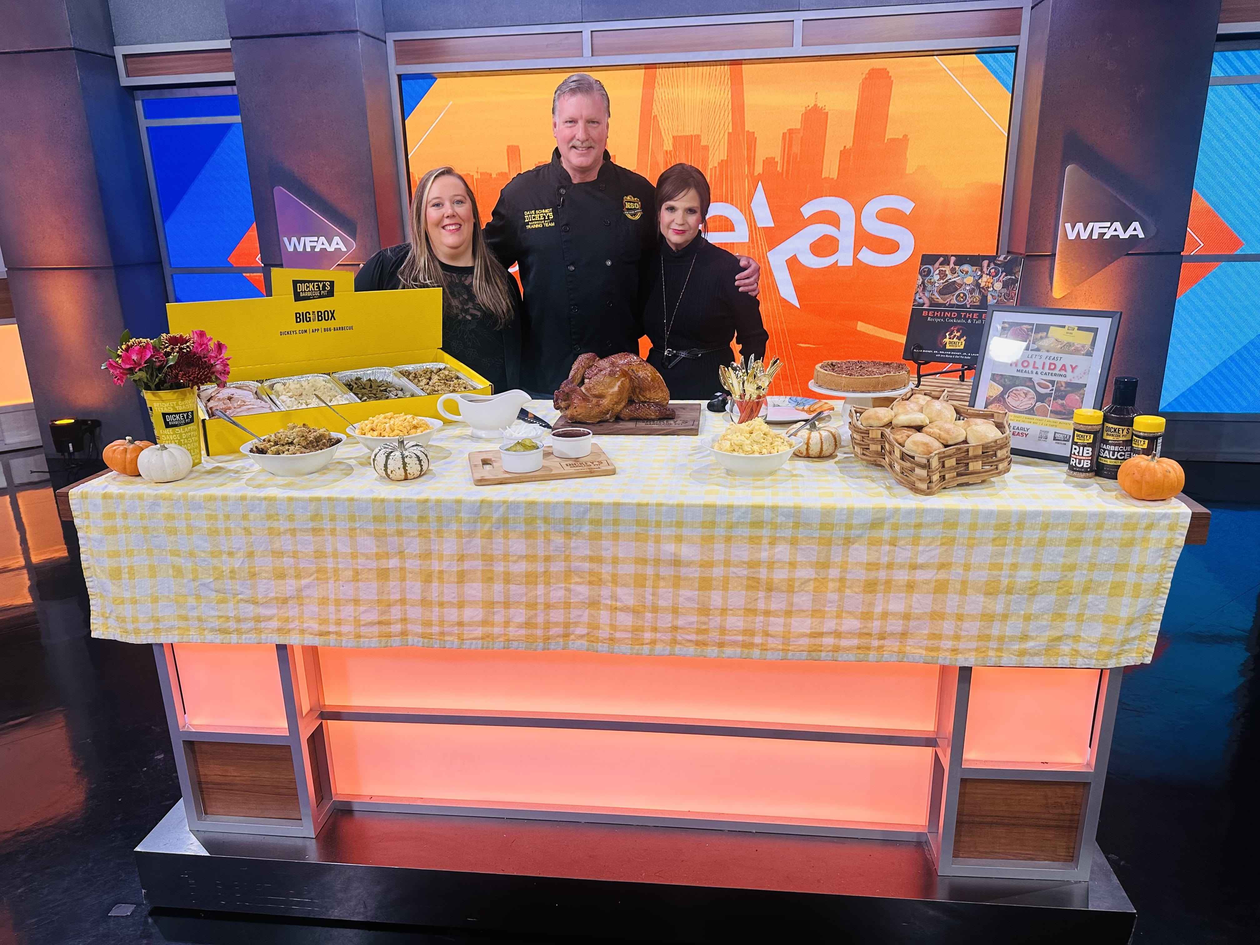 Holiday Feast with Dickey's Barbecue Pit