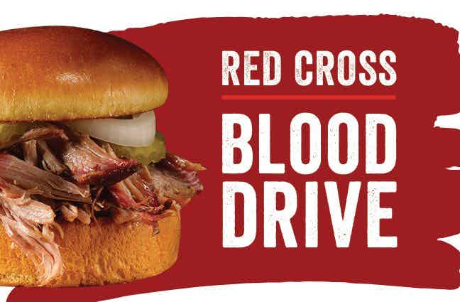Dickeys BBQ Red Cross Partnership For Blood Drive