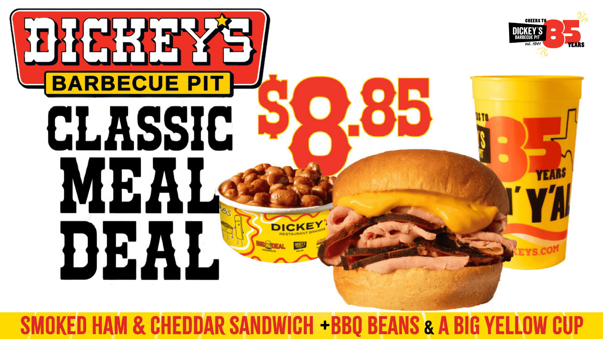 Throwback Thursday with an $8.85 Classic Meal Deal