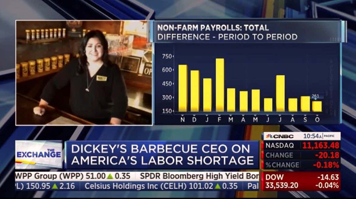 Dickey's Barbecue Pit on 'The Exchange' CNBC