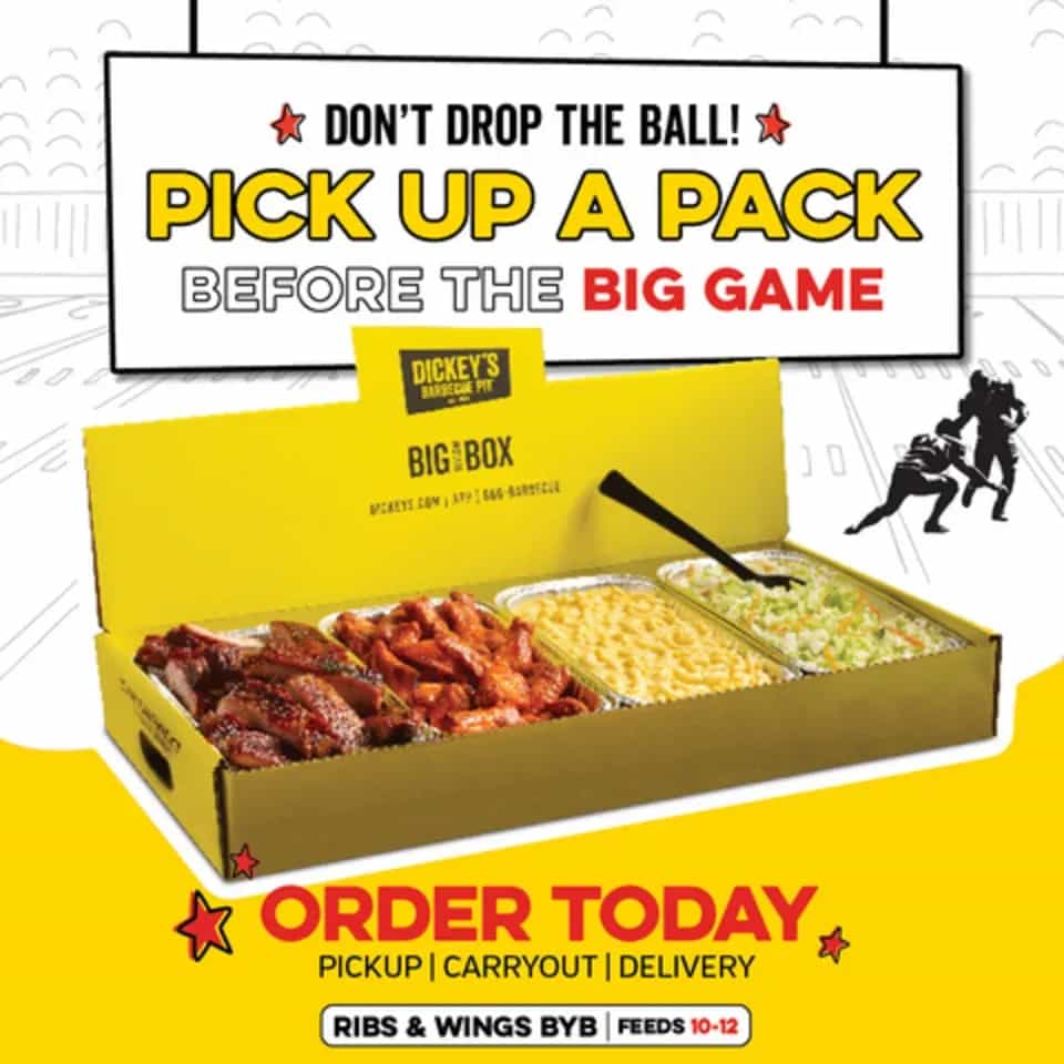 Dickey’s Serves Up Smokin’ Deals for Football & Labor Day
