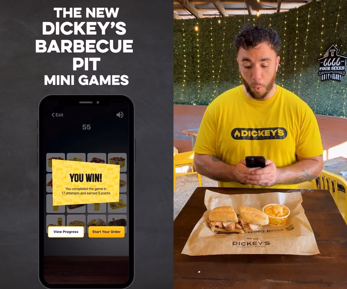 Dickey’s Brings BBQ Fun to Its Mobile Rewards App