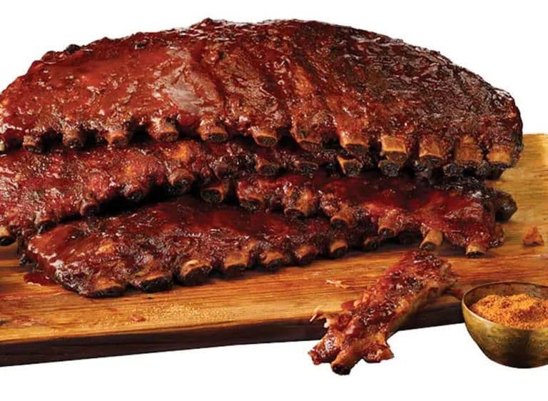 Dickey’s BBQ Ribs That Hang Off the Plate