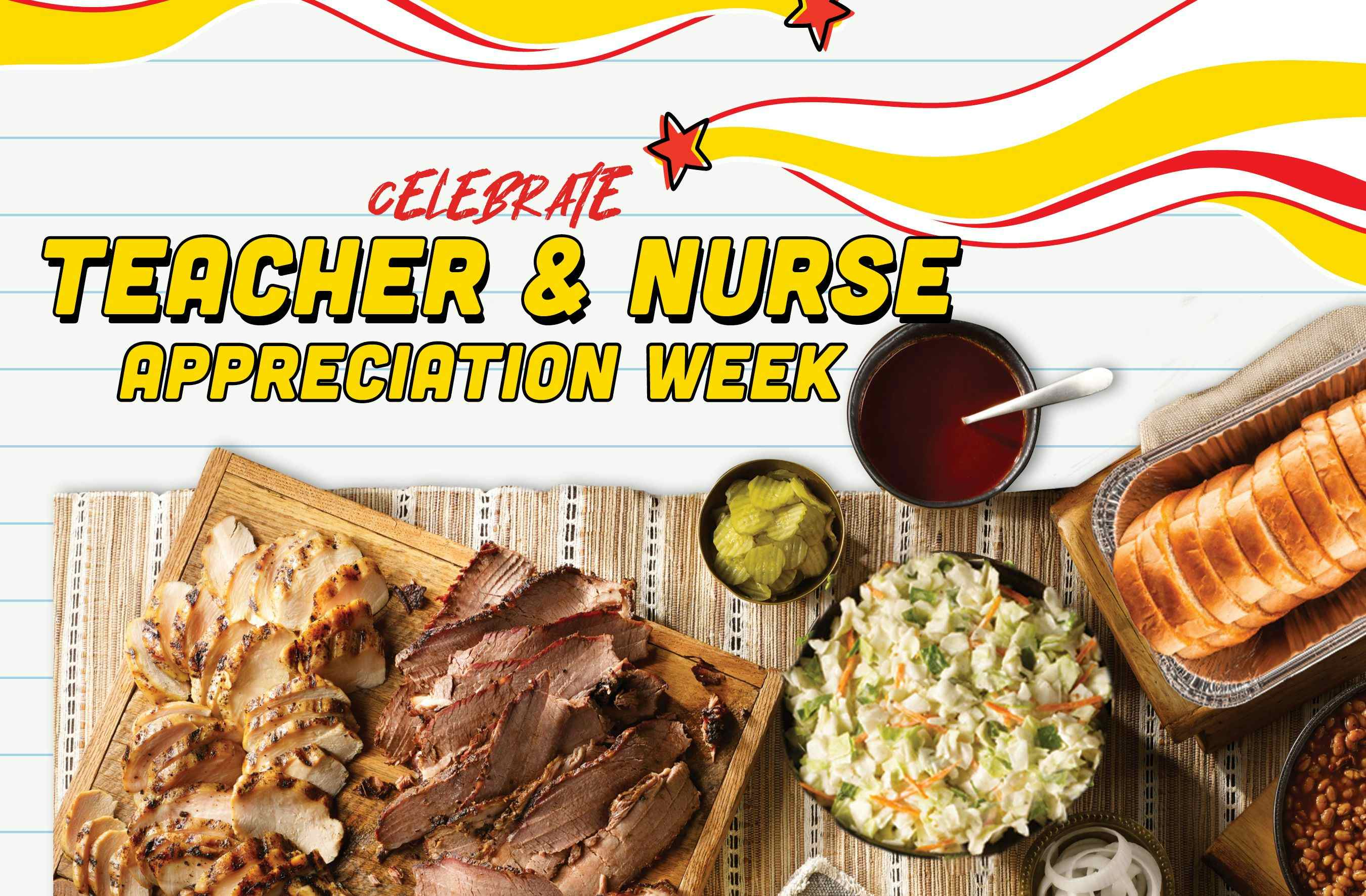 Celebrate Nurse and Teacher Appreciation Week with Dickey’s Barbecue Pit