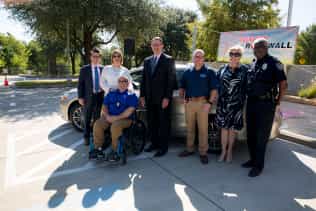 Injured DART Detective Enjoys New Ride Thanks to Local Support