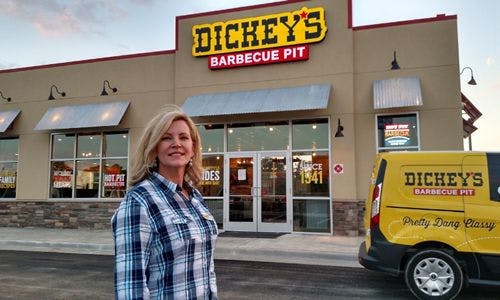 Marianna Is Boot Scootin’ With New Dickey’s Barbecue Pit