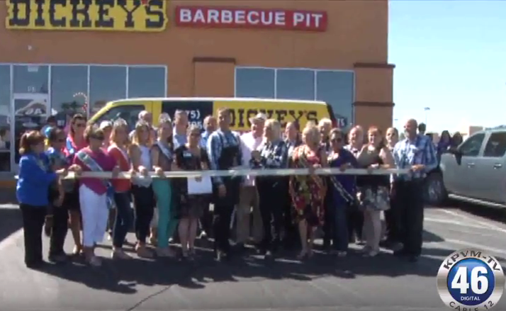 News 46: Dickey's Barbecue Pit Ribbon Cutting