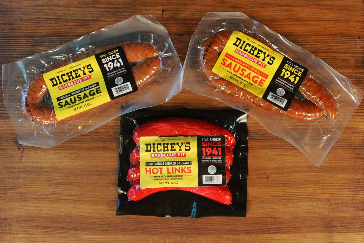 Dickey's Barbecue Pit Brings Smoked Sausages to Walmart