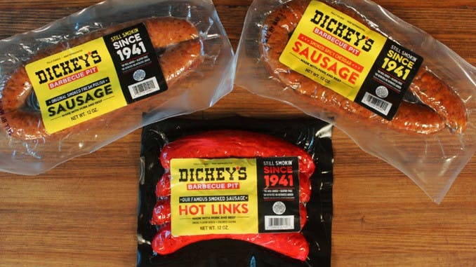 Meat + Poultry: Dickey's signature sausage selling in Walmart