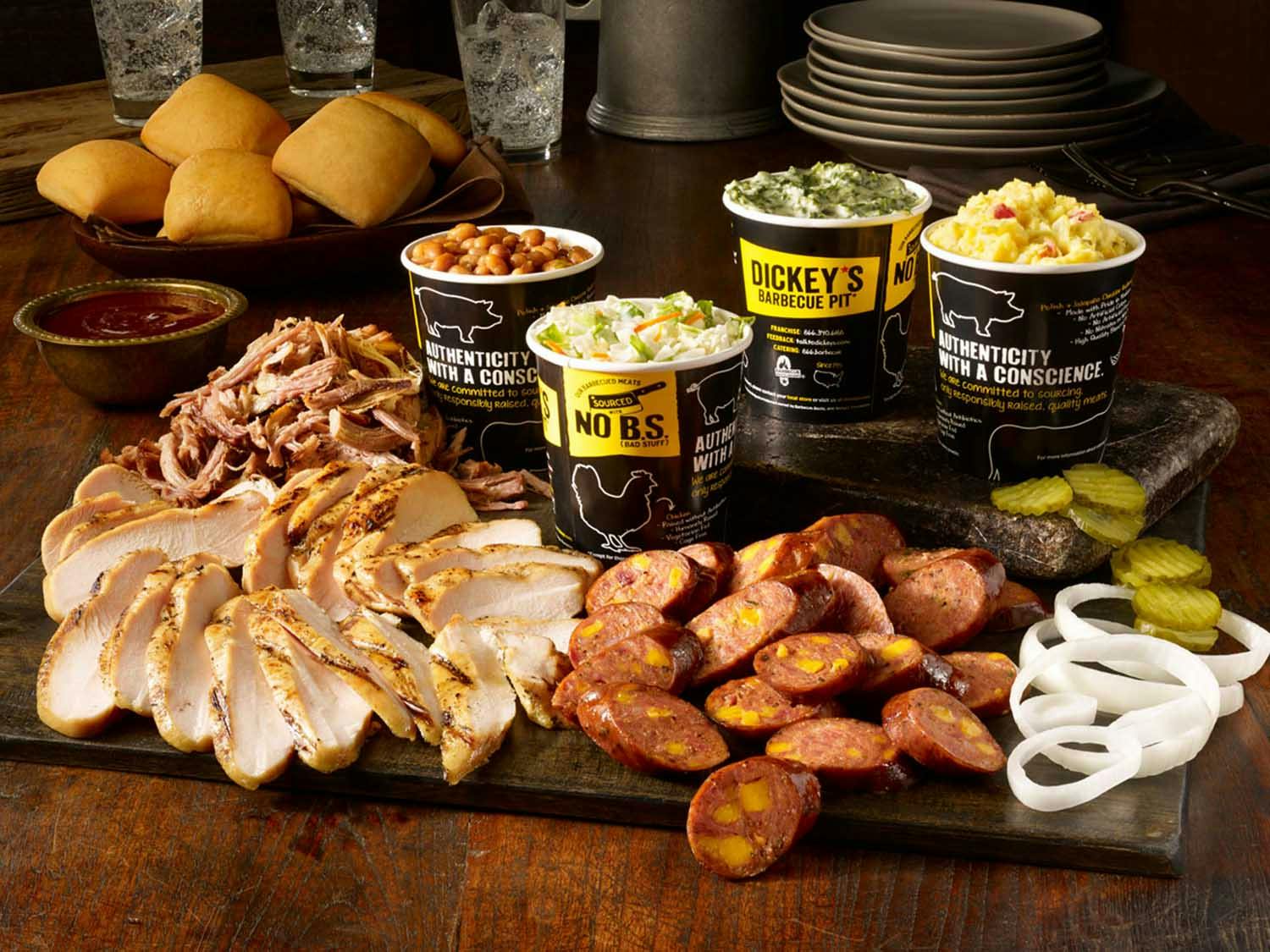 Score this Football Season with Double Your Sides at Dickey’s  