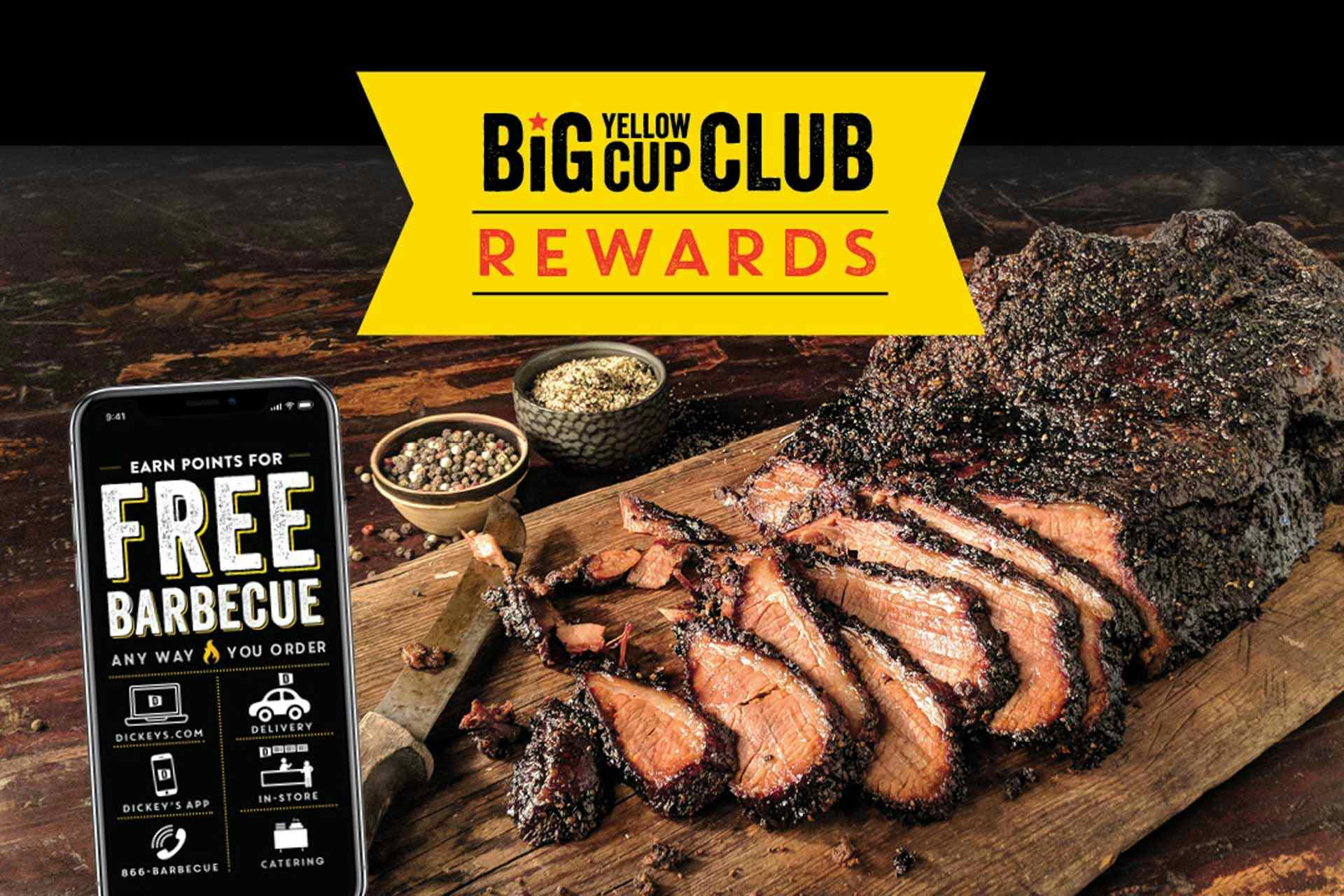 Dickey’s Guests Can Earn Rewards Enjoying Slow-Smoked Barbecue 