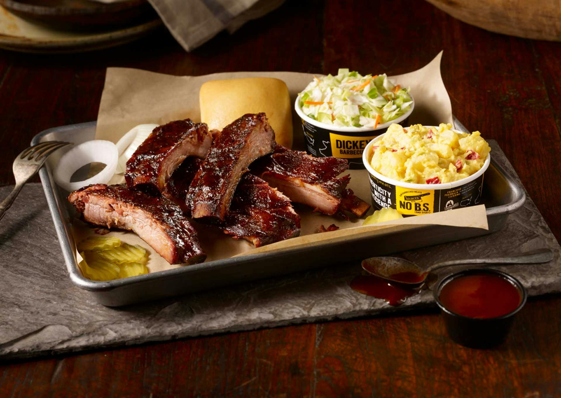 Volume One:Dickey’s Barbecue Pit Features Southern BBQ